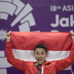 Jonatan Christie wins host Indonesia’s signature gold at Asian Games. (photo: AFP)
