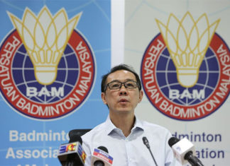 Ng Chin Chai who is also the BAM secretary. (photo: Bernama)