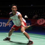 Kento Momota looking to win the Japan Open in front of his home crowd. (photo: AFP)