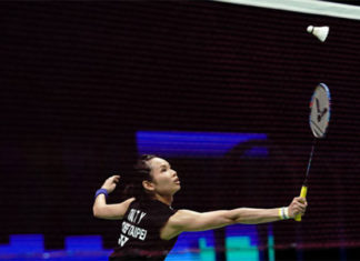 Tai Tzu Ying could face PV Sindhu in the Japan Open semi-final. (photo: AFP)