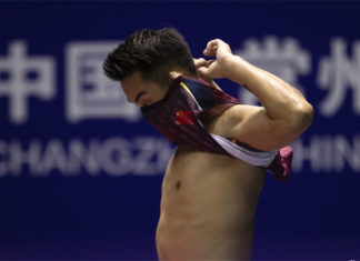 Another early exit for Lin Dan at the 2018 China Open. (photo: AFP)