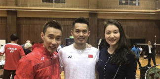 Lin Dan sends Lee Chong Wei well wishes for quick recovery and good health. (photo: Lee Chong Wei's FB)