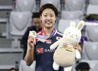 Congratulations to Nozomi Okuhara for winning the 2018 Korea Open. (photo: AFP)