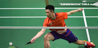 Can Lee Zii Jia pulls off an upset against Chou Tien Chen in the 2018 Chinese Taipei Open semis? (photo: AFP)