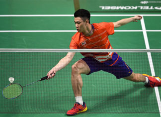 Can Lee Zii Jia pulls off an upset against Chou Tien Chen in the 2018 Chinese Taipei Open semis? (photo: AFP)