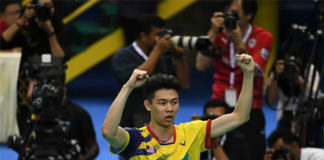 Lee Zii Jia is one win away from his first title of the season. (photo: AFP)