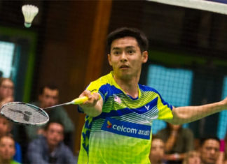 Cheam June Wei is one win away from the Dutch Open title. (photo: Bernama)