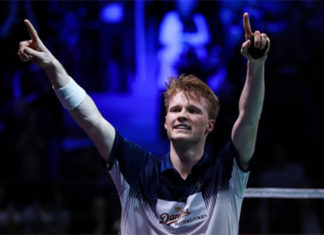 Badminton Video - 2018 Denmark Open QF - Anders Antonsen (Denmark) vs. Huang Yuxiang (China)