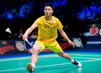 Badminton Video - 2018 Denmark Open Semi-Final - Chou Tien Chen (Chinese Taipei) vs. Anders Antonsen (Denmark)