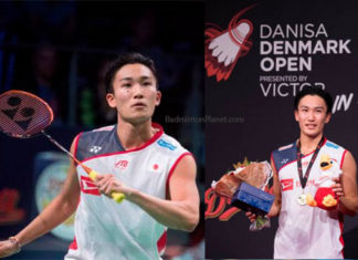 Kento Momota pockets USD $54,250 by winning the 2018 Denmark Open title. (photo: AFP)