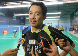 Rashid Sidek has high hope for Wong Choong Hann. (photo: Bernama)