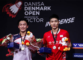 Badminton Video - 2018 Denmark Open Final - Kento Momota vs. Chou Tien Chen