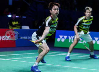 I am sure Marcus Fernaldi Gideon/Kevin Sanjaya Sukamuljo already made the million-dollar club through other endorsements. (photo: AFP)
