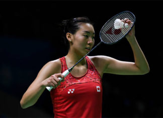 Michelle Li holds a 3-0 career meeting record against Ayumi Mine of Japan prior to Saturday's Macau Open semi-final. (photo: AFP)