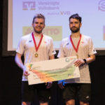 Marcus Ellis/Chris Langridge during the award ceremony. (photo: SaarLorLux Open)