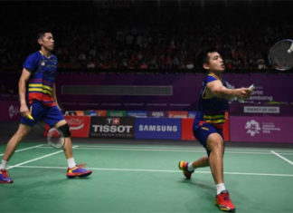 Goh V Shem/Tan Wee Kiong crash out in 2018 Hong Kong Open second round. (photo: AFP)