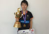 Congratulations pour in for Goh Jin Wei after winning her second World Junior title on Sunday. (photo: Badminton Canada)