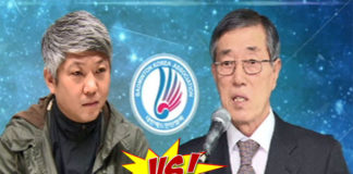 Kang Kyung-Jin versus BKA president Park Ki-hyun. (photo: Twitter)