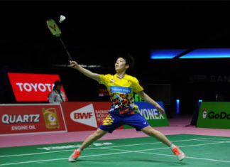 Goh Jin Wei to play the London Olympic champion Lee Xuerui for the first time on Saturday. (photo: AFP)