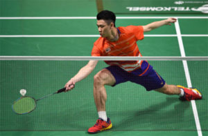 Lee Zii Jia is one win away from the Korea Masters title. (photo: AFP)