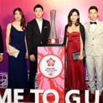 Goh Liu Ying looks sexy in her red evening dress