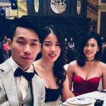 Goh Liu Ying looks sexy in her red evening dress