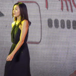 Michelle Li looks stunning with in a sparkly black gown. (photo: Michelle Li’s Instagram)
