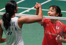 PV Sindhu and Nozomi Okuhara played relentless badminton in the longest match of the women's singles World Championships final in 2017 that lasted 110 minutes. (photo: AFP)