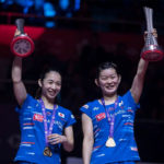 Olympic champions Misaki Matsutomo/Ayaka Takahashi win the only title for Japan in the 2018 BWF World Tour Finals. (photo: AFP)