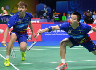 Aaron Chia/Soh Wooi Yik are the best young men's doubles talents in Malaysia. (photo: AFP)