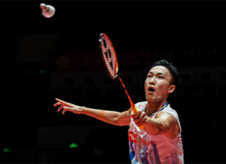 Kento Momota is the biggest attraction in the new Purple League season. (photo: AFP)