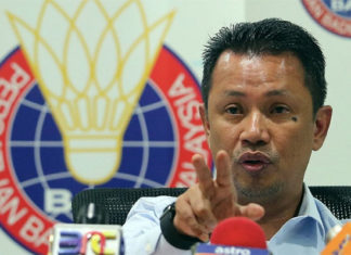 BAM president Norza Zakaria (R) remains positive about the future of BAM. (photo: AFP)