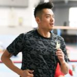 Lin Dan doing some track workouts.