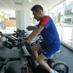 Lee Chong Wei back in training. (photo: Malaysian Sports)