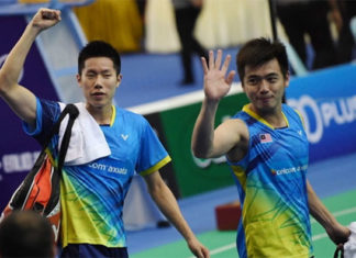 Goh V Shem/Tan Wee Kiong are one win away for their first title in two years. (photo: Bernama)