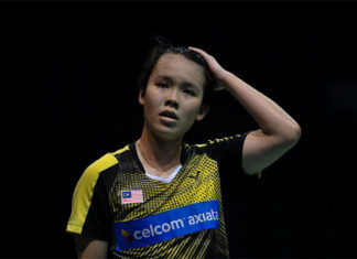 Goh Jin Wei is slowly getting used to the senior level competition. (photo: Bernama)