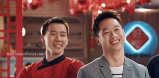 Wish Kevin Sanjaya Sukamuljo and Marcus Fernaldi Gideon a Happy Chinese New Year! (photo: Mandiri)