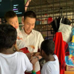 Total respect to Lee Chong Wei for his commitment to bring hope and joy to children in need. (photo: Sinar Ceria Facebook)