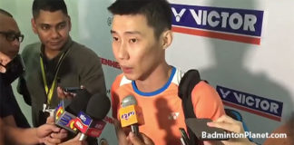 Lee Chong Wei is currently able to practice three times a week.