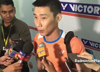 Lee Chong Wei is currently able to practice three times a week.