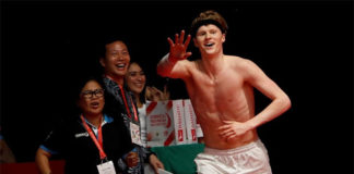 Anders Antonsen lead Denmark's charge for the 2019 European Mixed Team Championships gold. (photo: EPA)