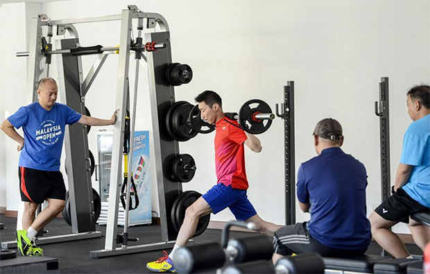 Lee Chong Wei refuses to think of winning Olympic gold medal. (photo: Xinhua) Lee Chong Wei refuses to think of winning Olympic gold medal. (photo: Xinhua)