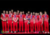 Denmark win their 17th European Mixed Team Championships title on Sunday. (photo: Badminton Europe/Koen Mutton)