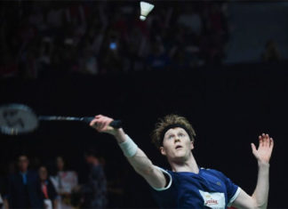 Anders Antonsen earns a chance to challenge Viktor Axelsen in Barcelona Spain Masters final. (photo: AFP)