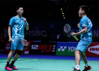 Goh V Shem/Tan Wee Kiong enter 2019 All England quarter-finals. (photo: Shi Tang/Getty Images)