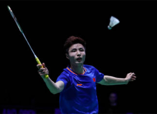 It's going to be interesting to see how will Shi Yuqi fare in the All England semi-finals against Viktor Axelsen. (Photo by Shi Tang/Getty Images)