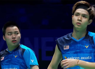 2019 All England semi-finals: Aaron Chia/Sooh Wooi Yik.