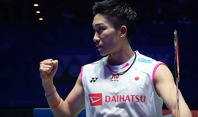 2019 All England semi-finals: Kento Momota vs. Angus Ng Ka Long