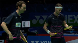 Mathias Boe/Carsten Mogensen last partnership at 2019 All England.