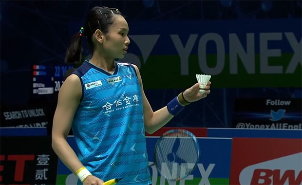 2019 All England 2nd round: Tai Tzu Ying vs. Zhang Beiwen